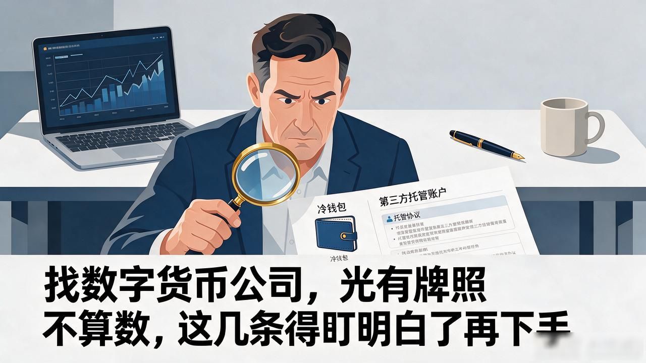 找数字货币公司，光有牌照不算数，这几条得盯明白了再下手