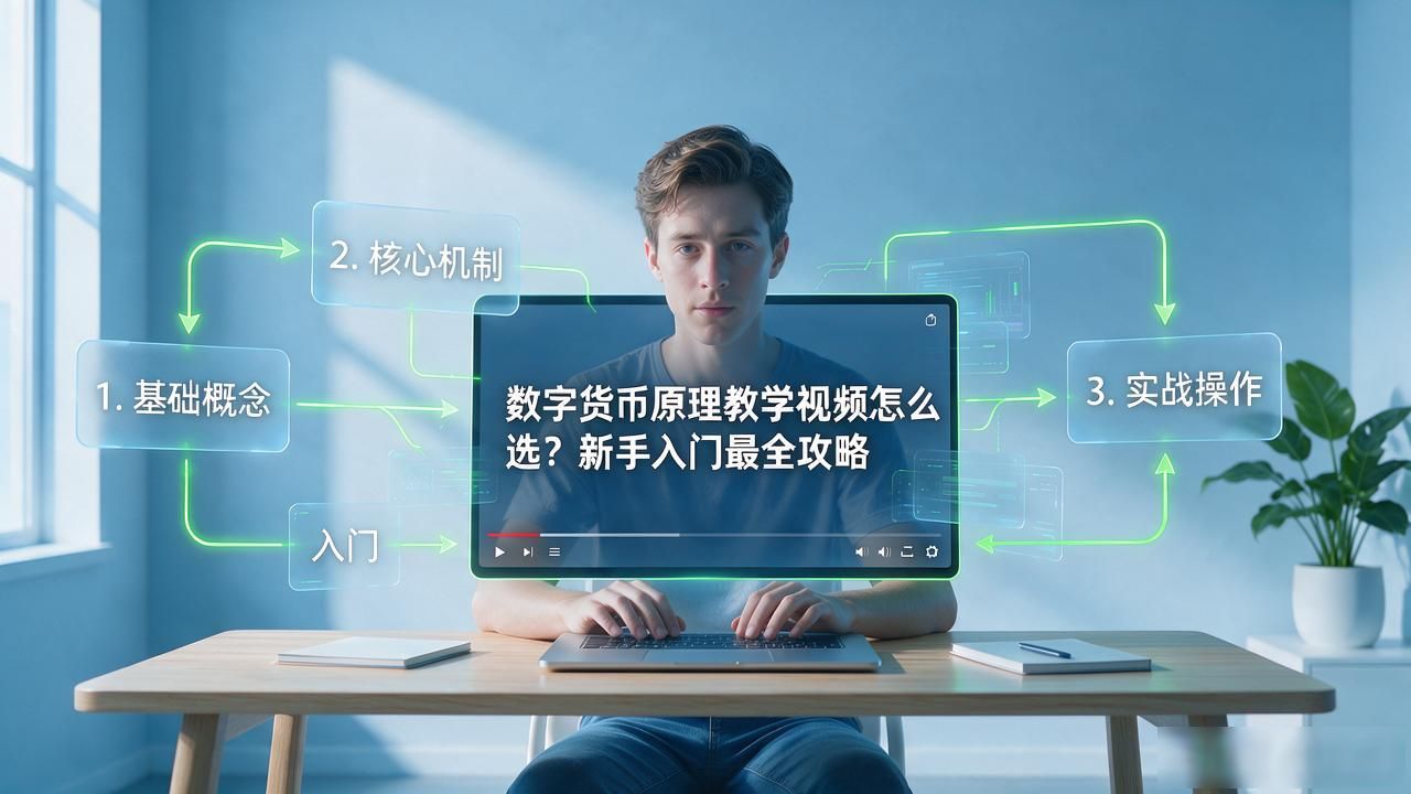 数字货币原理教学视频怎么选？新手入门最全攻略