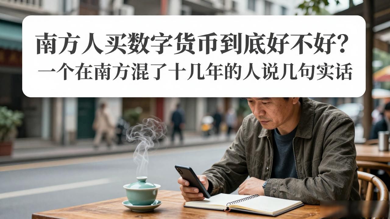 南方人买数字货币到底好不好？一个在南方混了十几年的人说几句实话