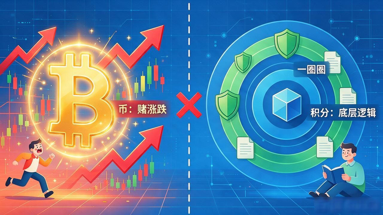 一圈圈是数字货币吗？看完底层逻辑你就知道它跟币有多大差别