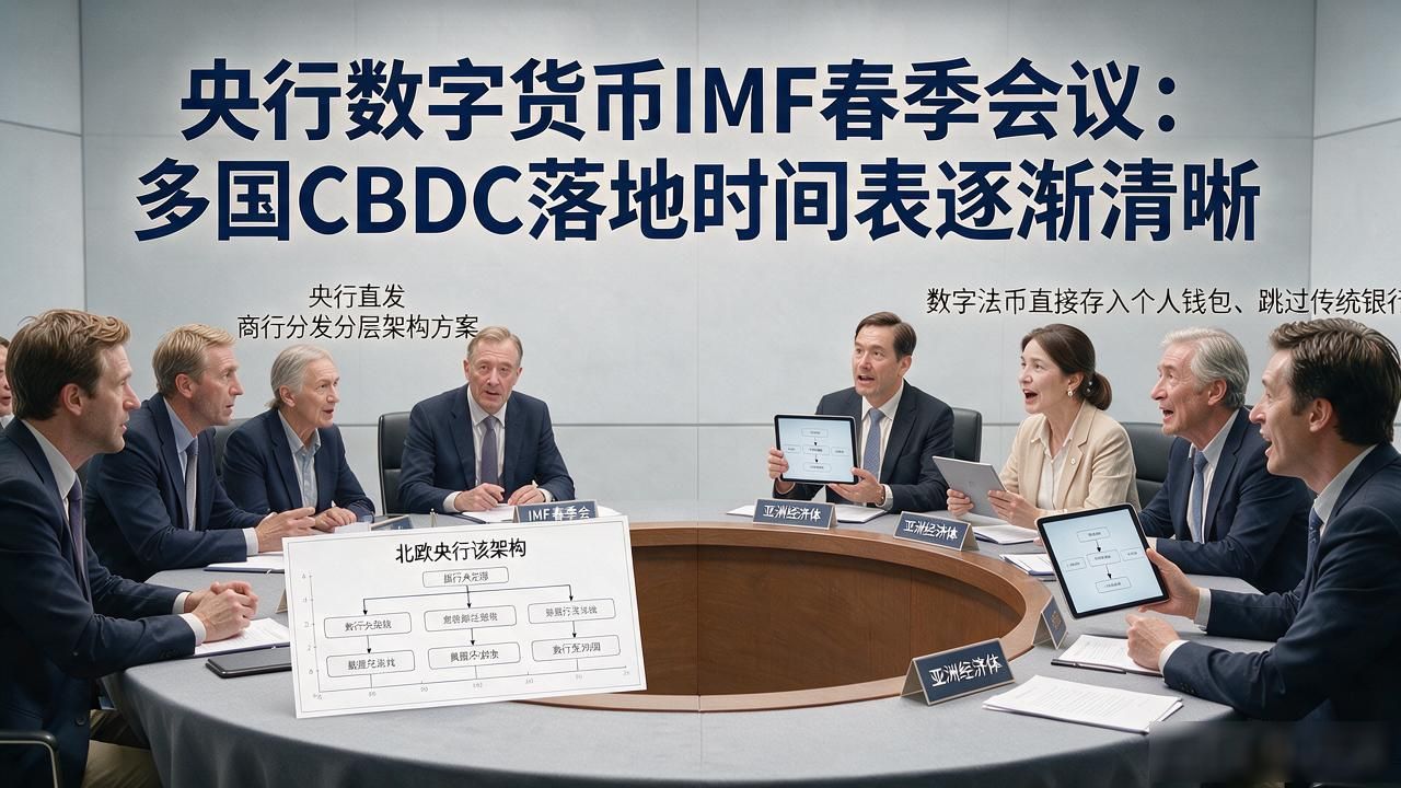 央行数字货币IMF春季会议：多国CBDC落地时间表逐渐清晰