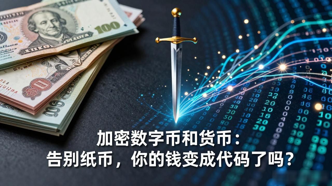 加密数字币和货币：告别纸币，你的钱变成代码了吗？