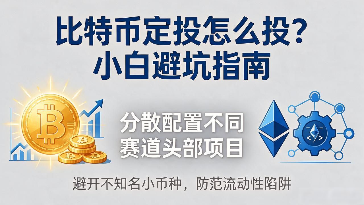 比特币定投怎么投？小白避坑指南