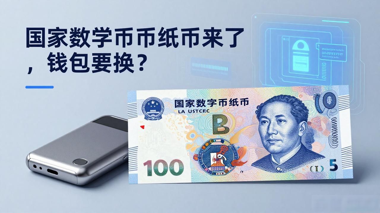 国家数字货币纸币来了，钱包要换？