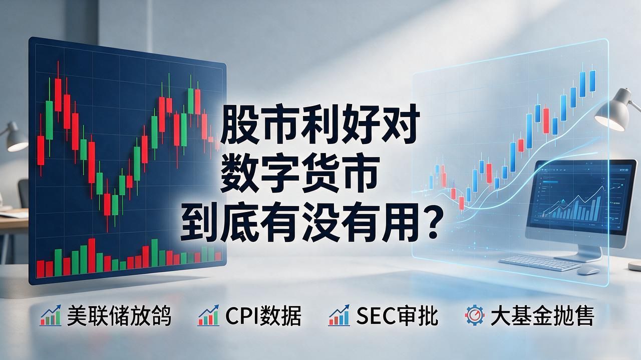 股市利好对数字货币到底有没有用？一个老操盘手跟你说大实话