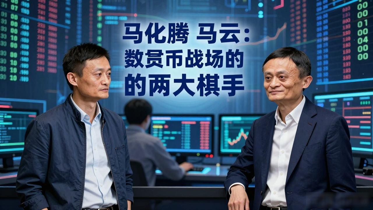 马化腾马云：数字货币战场的两大棋手