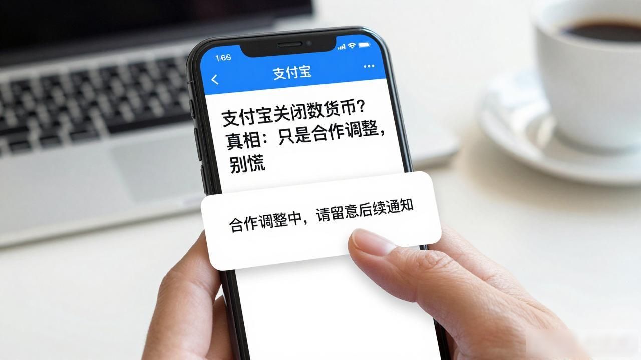 支付宝关闭数字货币？真相：只是合作调整，别慌