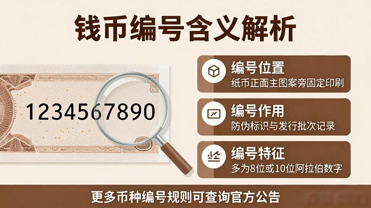货币数字标识是什么 钱上那些编号含义全解析