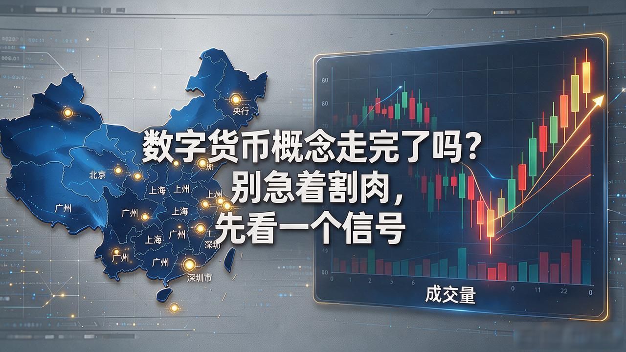 数字货币概念走完了吗？别急着割肉，先看一个信号