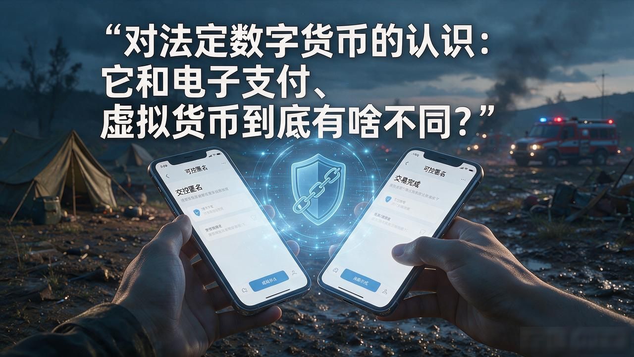 对法定数字货币的认识：它和电子支付、虚拟货币到底有啥不同