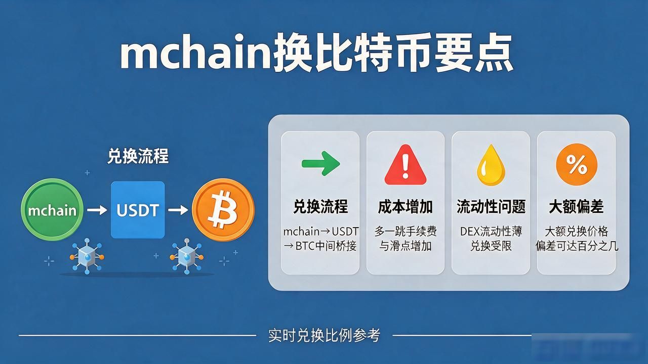 mchain换比特币多少？实时兑换比例与操作要点