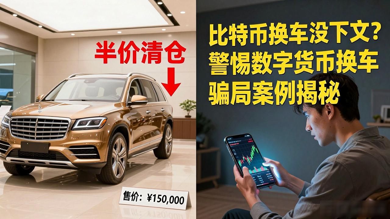 比特币换车没下文？警惕数字货币换车骗局案例揭秘