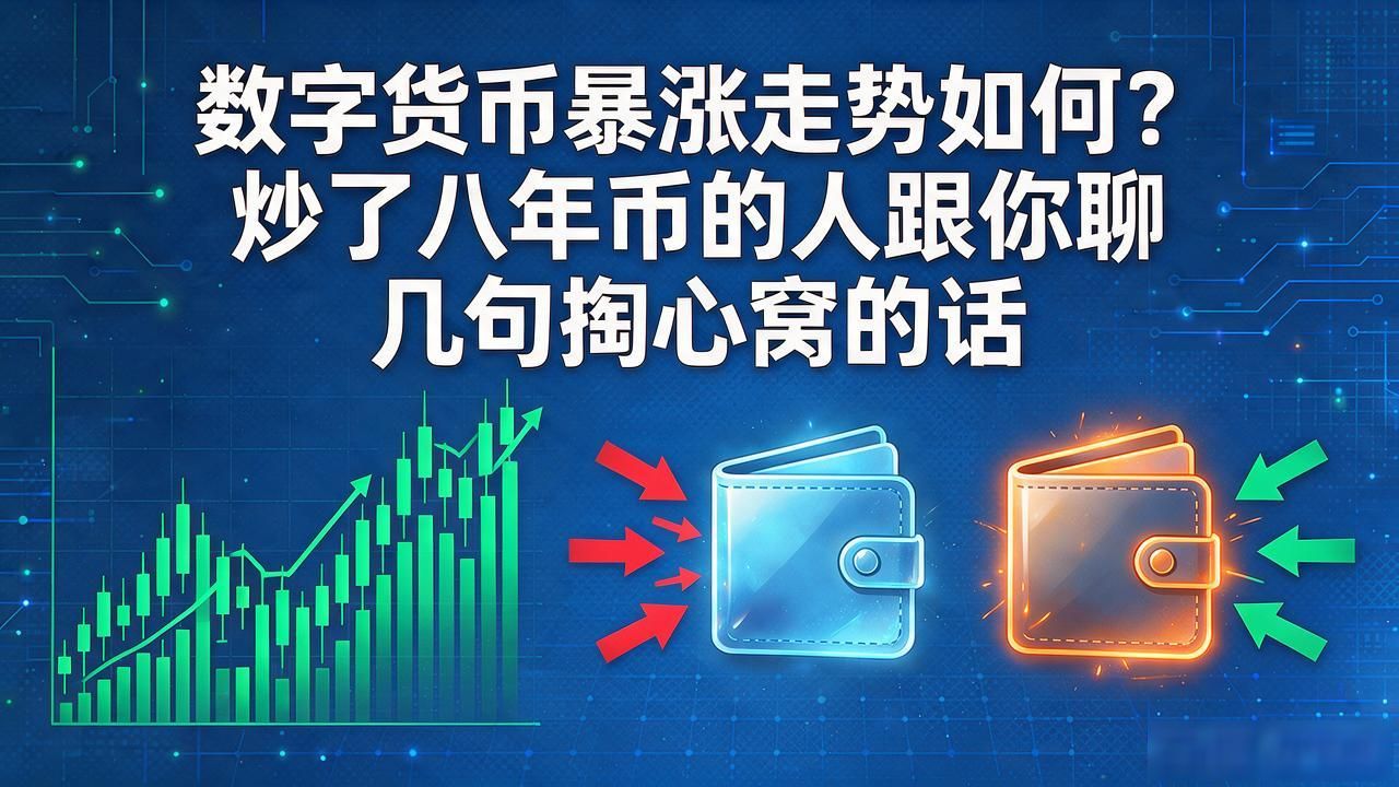 数字货币暴涨走势如何？炒了八年币的人跟你聊几句掏心窝的话