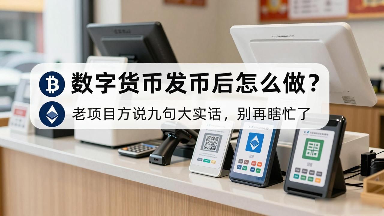 数字货币发币后怎么做？老项目方说几句大实话，别再瞎忙了