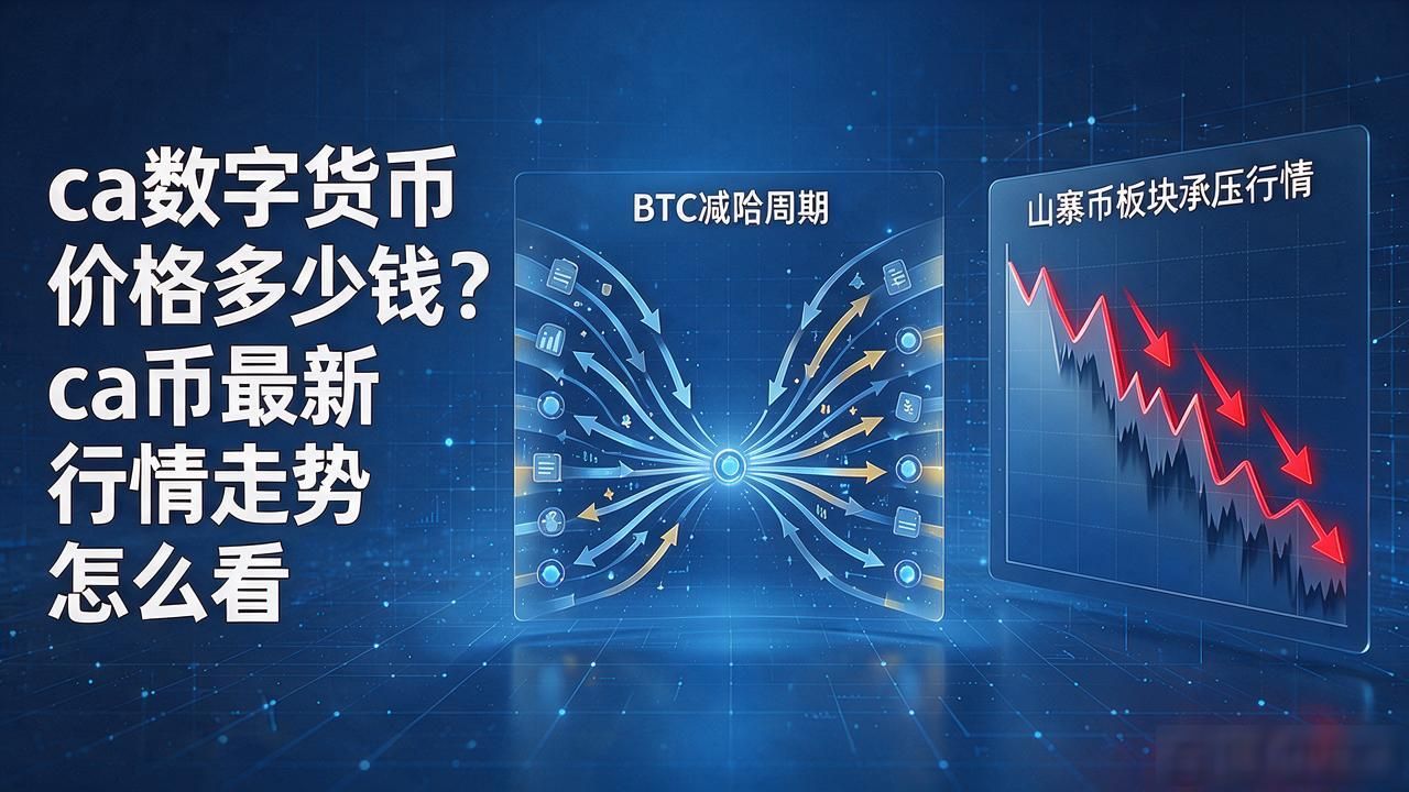 ca数字货币价格多少钱？ca币最新行情走势怎么看