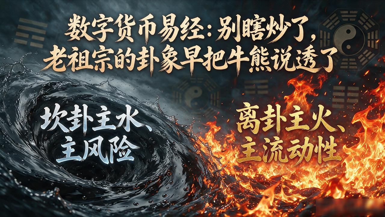 数字货币易经：别瞎炒了，老祖宗的卦象早把牛熊说透了