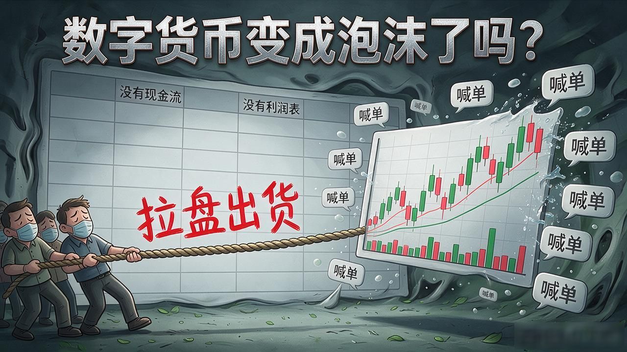 数字货币变成泡沫了吗？一个亏了两百万的老韭菜说几句大实话