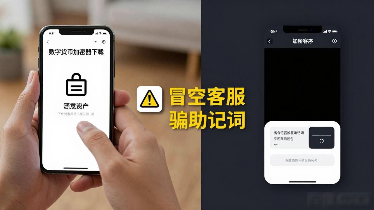数字货币加密器下载？别被骗了！认清这些骗局的风险